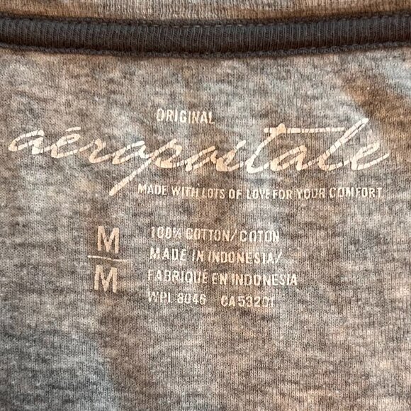 Aeropostale Girls Fitted Logo Tee Size M Pre-owned Follow Your‎ Heart Al… - Picture 3 of 5